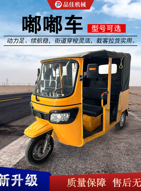 出口嘟嘟三轮车 带棚电动车 Sightseeing tuk tuk in scenic area