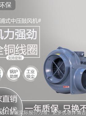 无底角FMS150-3 2.2KW管道冷风输送低噪音中压鼓风机