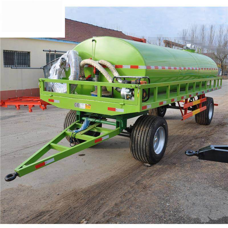 10吨水罐拖车拖拉机运输水罐拖车粪罐拖车沼渣沼液罐车洒水车