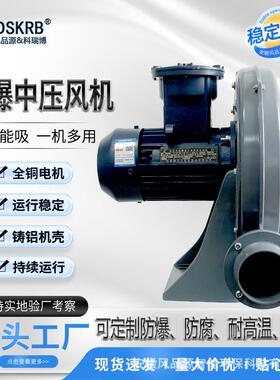 ExtDA21IP65防爆风机A21粉尘隔爆风机中压变频隔爆风机