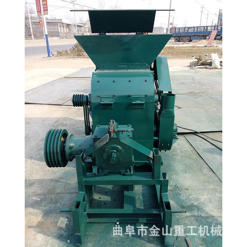 动力电带拨齿粉碎机高粱秸秆粉碎机大型自动进料秸秆粉碎机