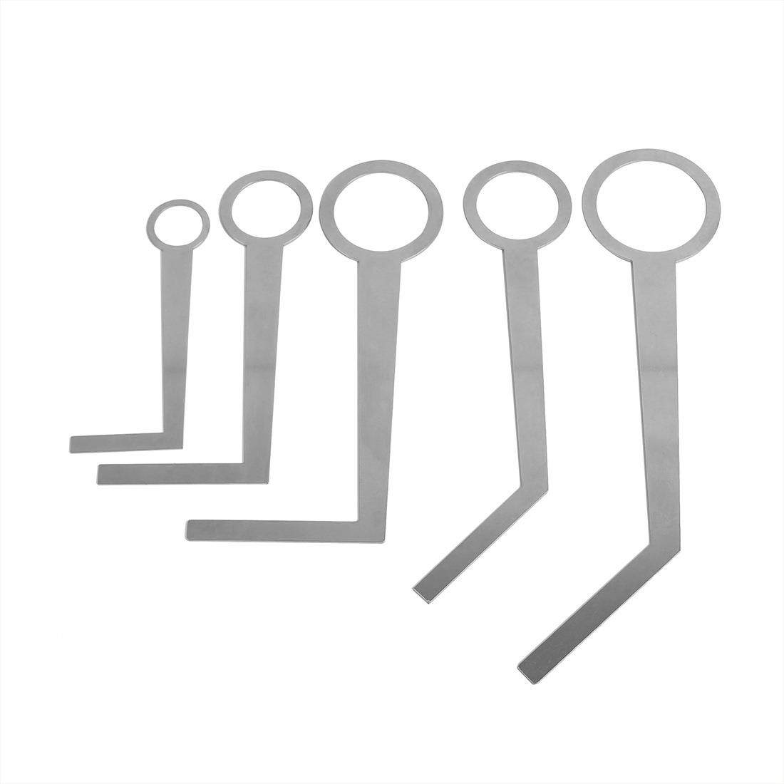 管乐维修萨克斯皮垫衬垫密闭性安装密合度调整工具标准5种尺寸