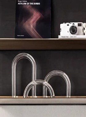 现代简单抽象艺术画册真书装饰品照片道具书柜模型房桌面陈设