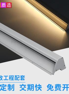 DMX512RGBW长条形12W侧发光步道灯文旅公园过道走廊led台阶灯