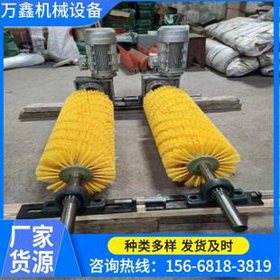 供应清洁毛刷水泥厂用清扫器毛刷800型毛刷清扫器现货包邮