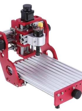 红色CNC1419标配版全金属小型桌面金属雕刻机数控雕刻机