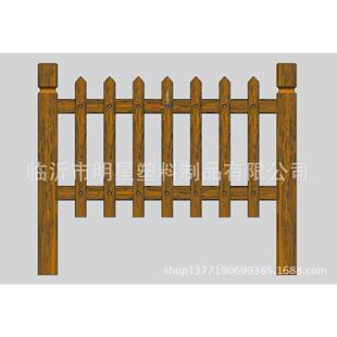 仿木河堤护栏模具、仿树皮护栏、草坪护栏、扇形护栏