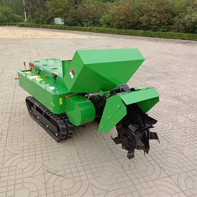 大棚开沟压膜机多功能果园开沟施肥一体机农用自走式果园管理机