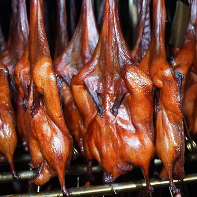 【怡乐麻鸭】四川农家传统柴火烟熏散养烟熏腊麻鸭板鸭川渝风味特