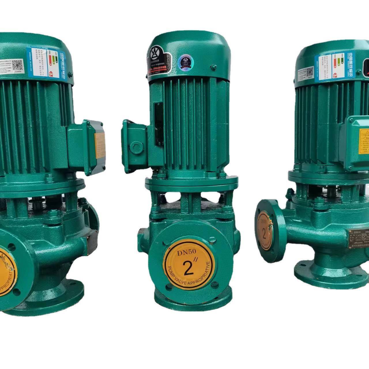 惠州沃德50GW40-15-4不锈钢立式增压泵污水增压切割叶轮管道泵