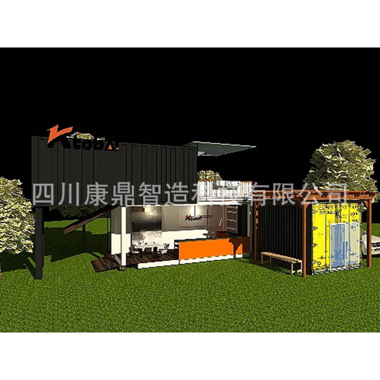酒店民宿集装箱办公住人商铺别墅集装箱活动房防腐耐用按需
