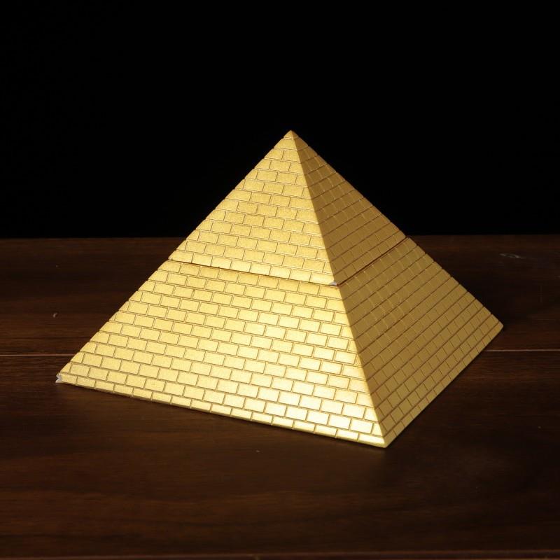 埃及金字塔家居客厅风水摆件能量塔树脂装饰工艺品办公室大塔