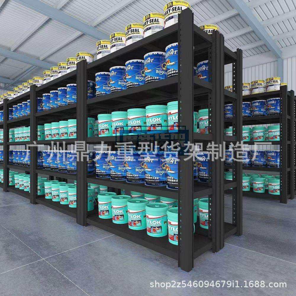 仓储货架仓库货架重型加厚多层置物架中型储物架铁架子展示架