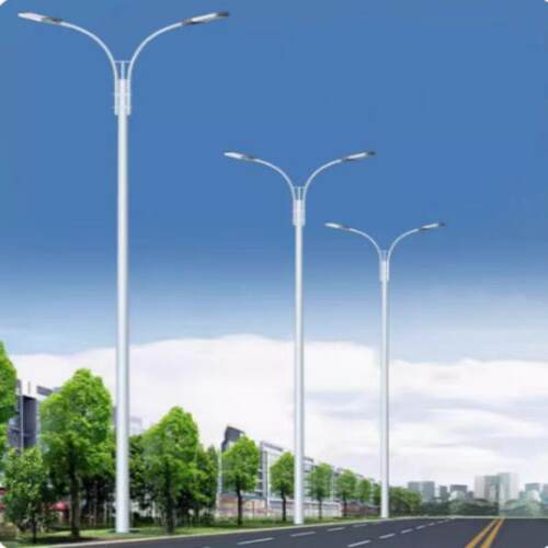 等高飞机头led双臂路灯市政道路工程道路照明灯高杆路灯厂家