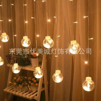 彩灯节日婚庆户外室内庭院装饰节能防水铜线灯圣诞装饰灯家居氛围
