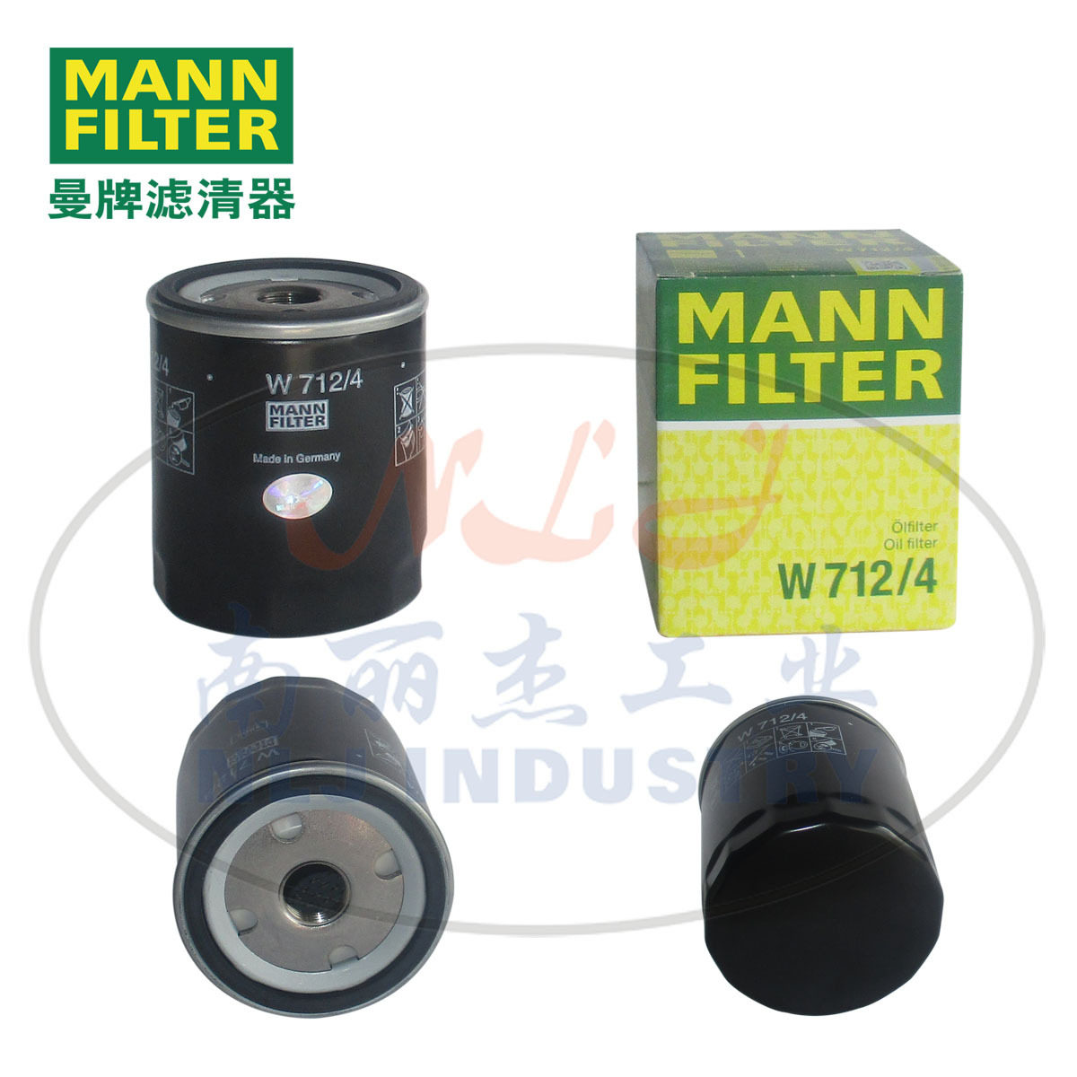 W712/4机油格1164626用MANNFILTER(曼牌滤清器)