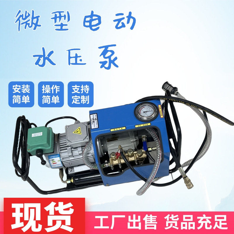 厂家出售防爆电动水压泵现货微型电动水压泵LB-7*10微型水压泵