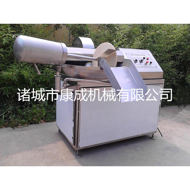 康成厂家供应肉制品加工设备高速斩拌机真空滚揉机双门双车烟熏炉