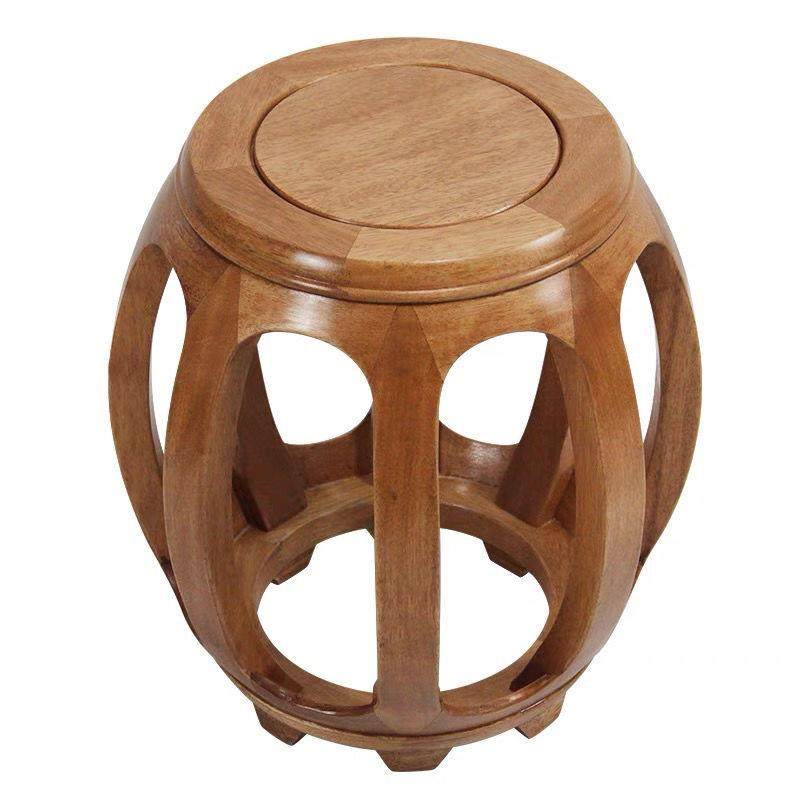 鼓凳黑胡桃色实木鼓凳清漆家用客厅圆凳现代中式沙发茶几矮凳子,纺织面料/辅料/配套,纺织机械配件,淘宝优惠券,粉丝福利购,淘宝优惠卷