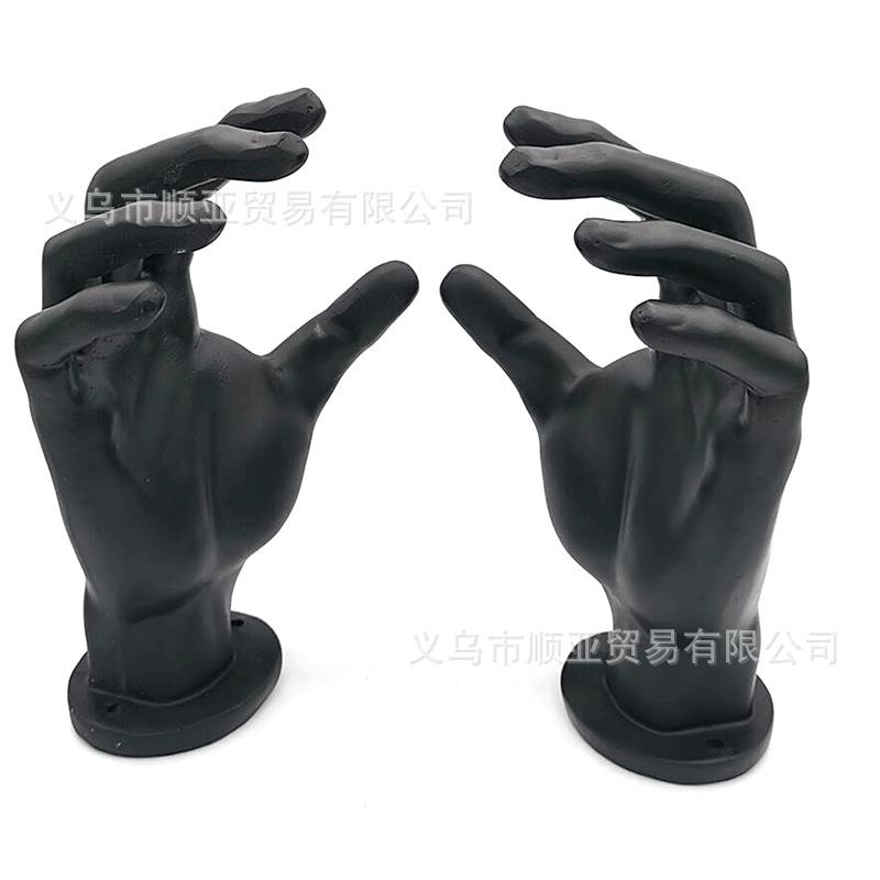 现货简约现代个性家居装饰工艺品树脂摆件创意双手 手指摆置物架