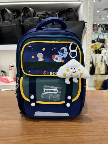 七星狐6351新款书包1-3年级小学生卡通书包背包休闲时尚双肩包
