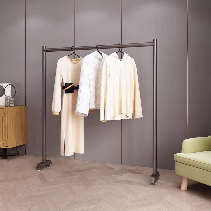 衣帽架落地室内房间挂衣架子可移动晾衣家用小卧室临时放衣服神器