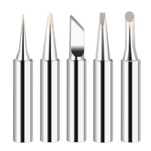 恒温烙铁头936焊烙铁头900M内热式5支装套装 洛铁头刀口尖嘴