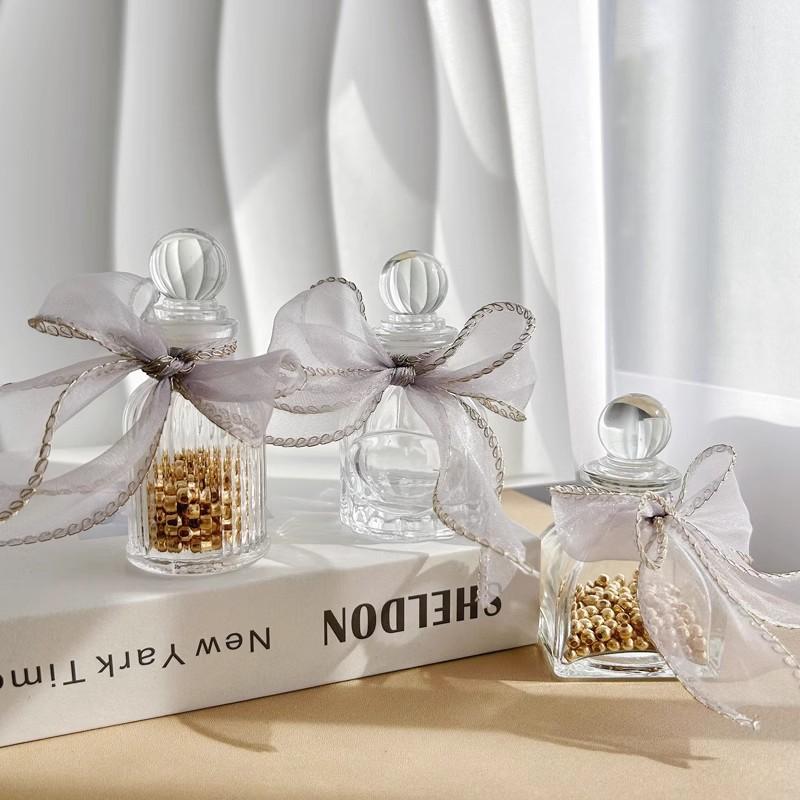 大号密封罐许愿瓶幸运星透明玻璃瓶木塞漂流瓶攒黄金豆豆瓶收藏瓶