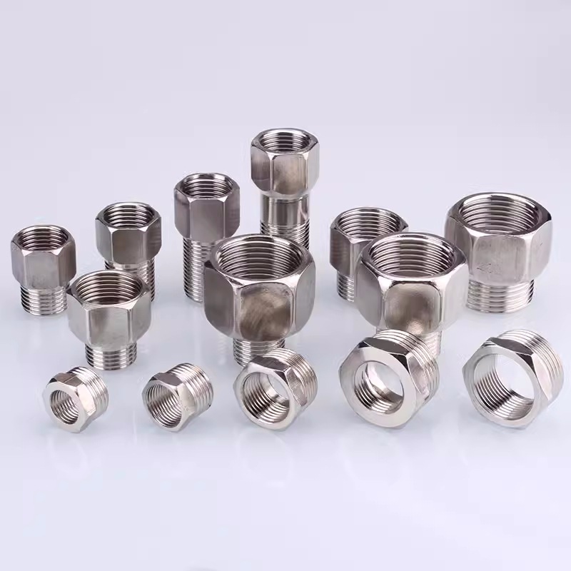 不锈钢丝接头加长水暖配件