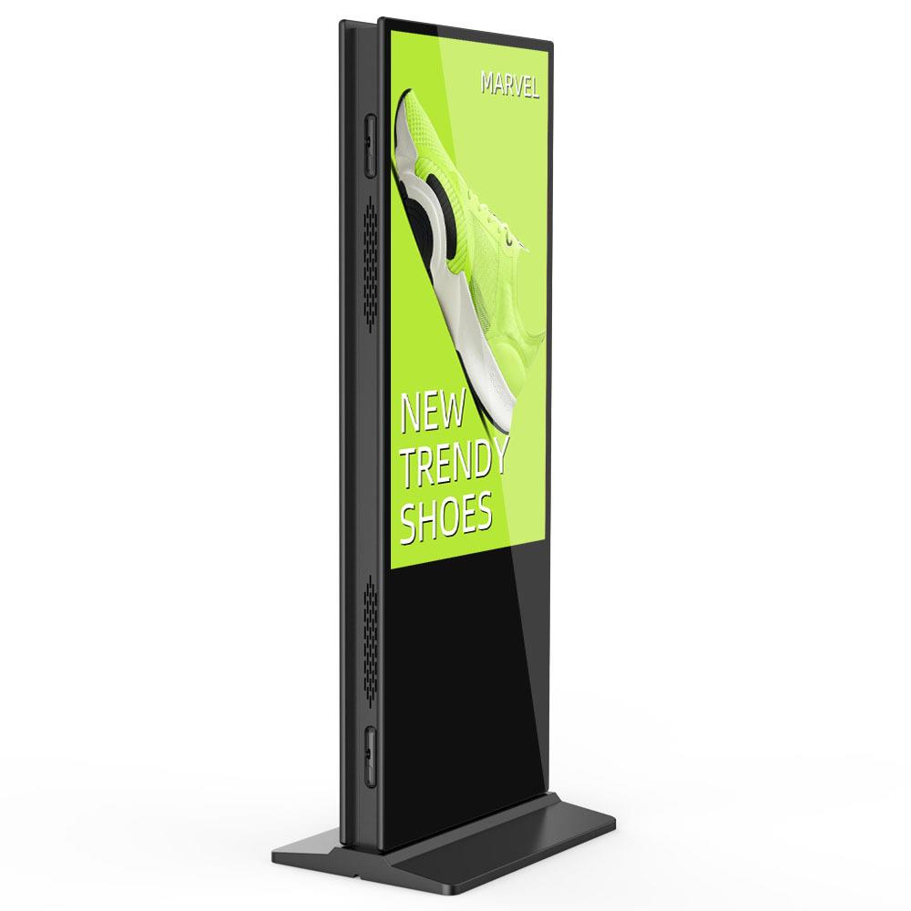 55寸双面屏液晶广告显示屏LCD数字标牌菜单板餐厅售货亭