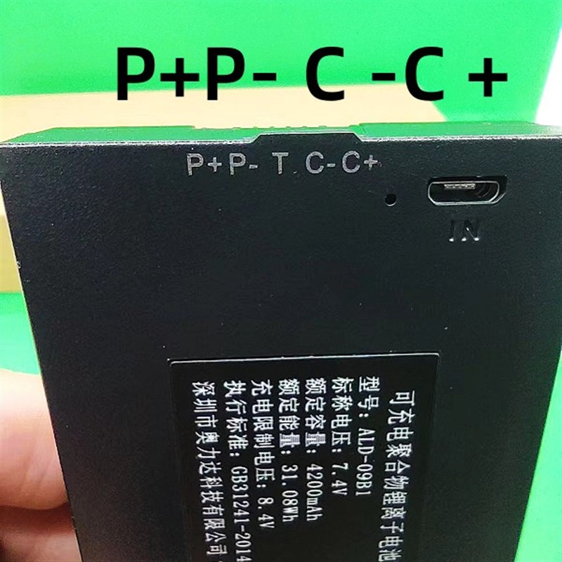 适用ALD-09B1/ALD-09B/ZNS-09B电池 指纹锁电 锁智能门锁电池电板