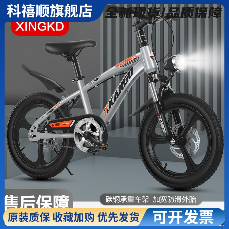 星康达儿童自行车6-12-15岁中大童山地车男孩女孩单车碟刹脚踏车