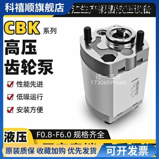 F0.8 F1.6 F2.5 CBK齿轮泵动力单元 F4.2 CBK F3.2 6.0 小型液压泵