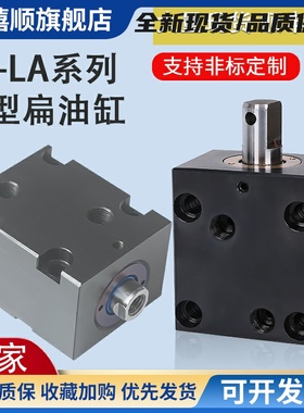 扁形卧式薄型油缸HTB/ISD/CX-LA32/40/5063X20*10方形液压缸MCXSS