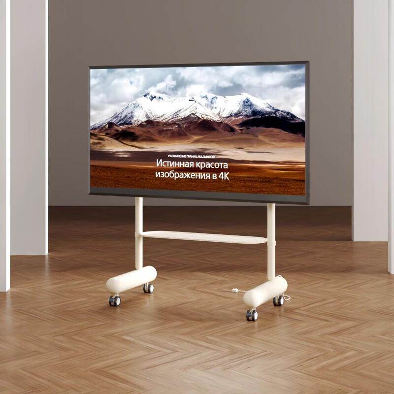 可行动电视机支架40/55/65/75/85寸创维海信立式落地推带轮子