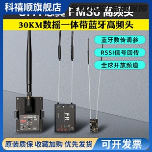 思翼FM30高频头数摇一体带蓝牙2.4g超远距离30km非433增程黑羊915