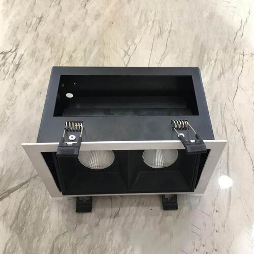 角度质保20W10暖白格栅灯三年LED双头斗胆灯可调正白30W厂家直销W