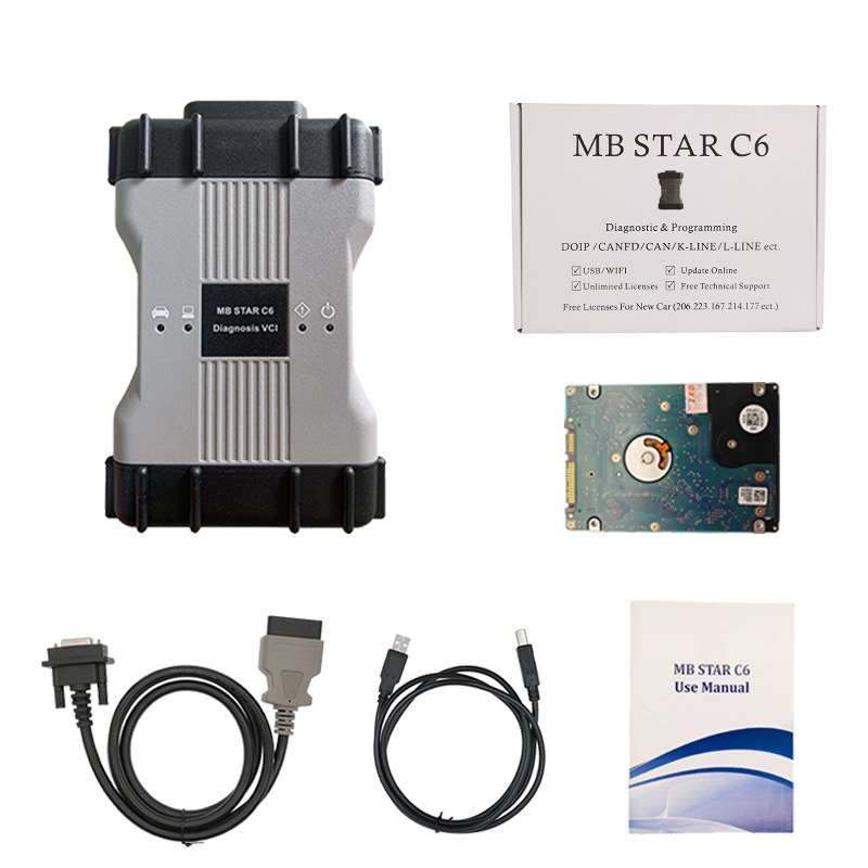 Mb Star C6 DoIP Xentry V2025.03多功能奔驰汽车故障诊断仪