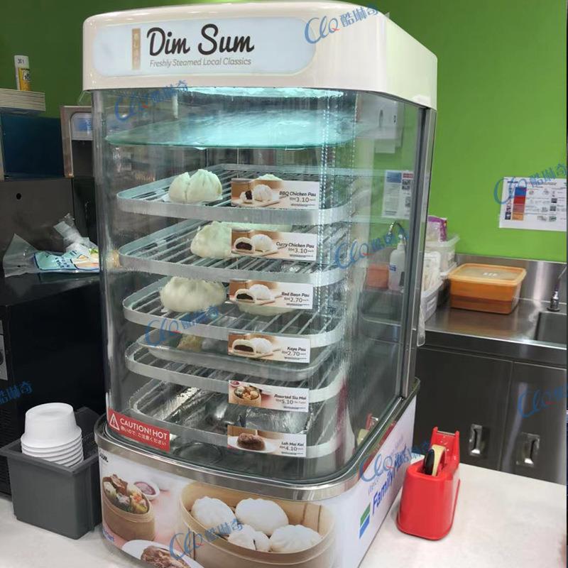 用早餐店茶餐厅自助餐干湿厅用两蒸包柜商 便FDL利店 玉米 鸡腿