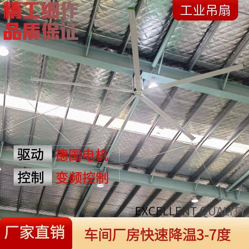 厂家 工业大风扇德EMY国免护电机间维速通风降温空气流动空加速器