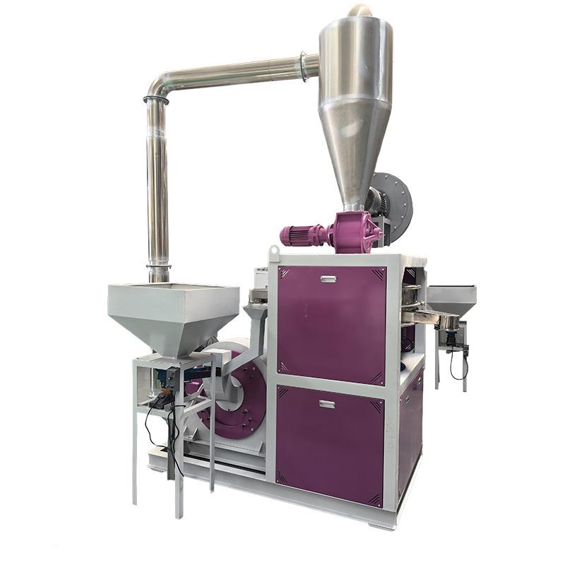 莱德塑料回KPL收磨粉电研缆皮PVC磨粉机塑料板斯材机管材磨机