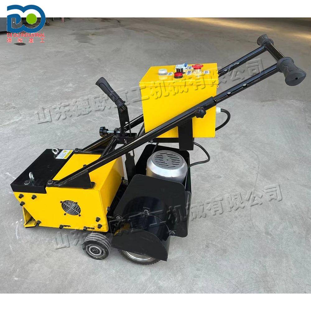 篮球场手扶式铲机塑胶跑308道翻新削处理 机地 板胶铲削均匀清除