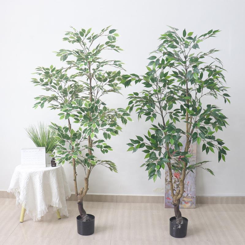 仿真植物仿真榕树盆栽室内客厅落地绿植盆景摆件橱窗办公室装饰