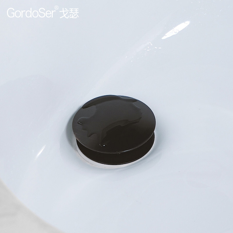 带提篮下水器漏水去水器洗脸盆洗手池水篮弹跳盖面盆