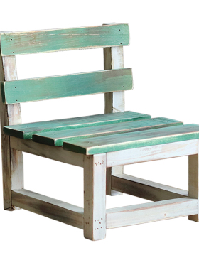 实木小板凳园装饰小架微景观造景幼儿园拍摄道具森系