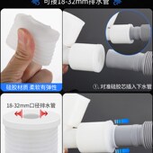 管下水堵头排水管地漏管三头通型三通分叉防