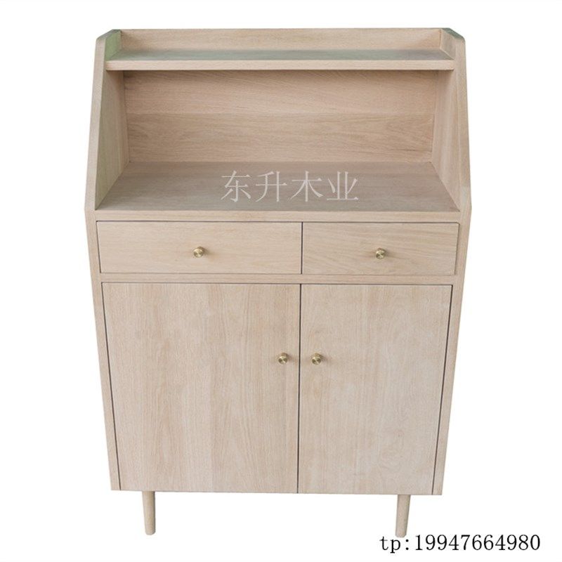 红橡木白橡木实木板材桌隔板木方加工踏步板吧台