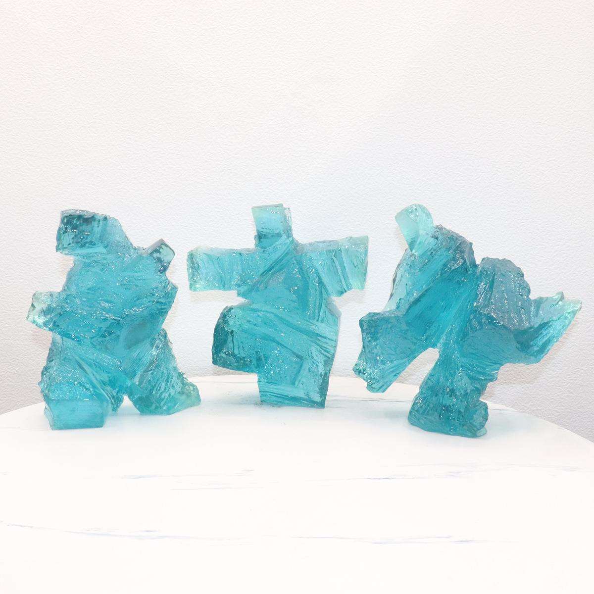 太极雕塑新中式艺术品玄关摆件太极人物客厅抽象摆设酒店装饰新品