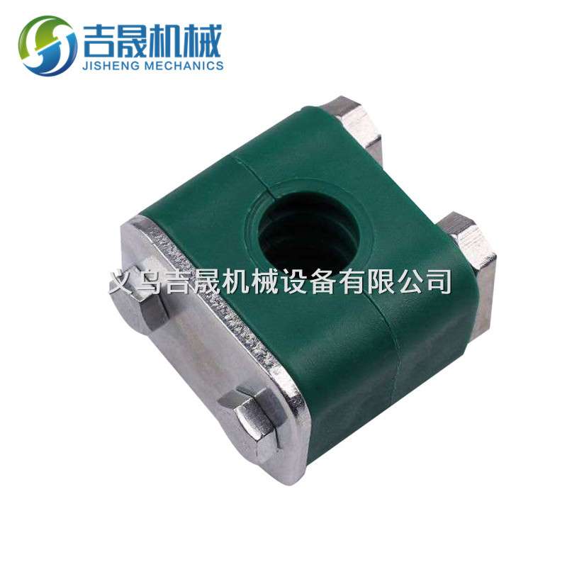重型塑料管夹 铝合金钢制管夹 重型尼龙管夹船用管夹盾构管路管夹图片