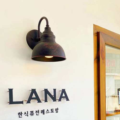 跨境户外复古壁灯美式怀旧餐厅门前两侧花园防水室外阳台庭院墙灯
